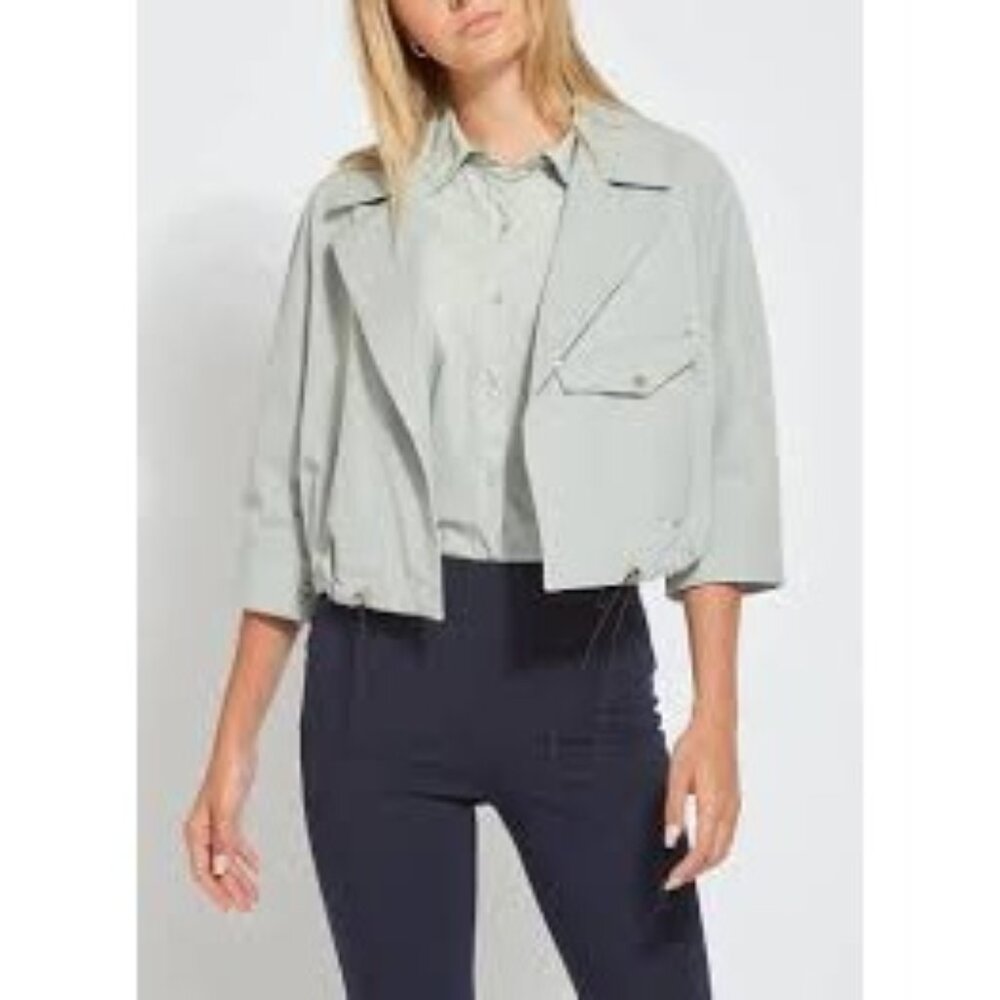242. Lysse Bundle Lot of 2 Jacket Legging Morning Dew Green Small MSRP $278